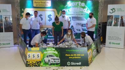 Ganhador da PromoÃ§Ã£o Sorte Premiada do Sicredi foi de Laranjal